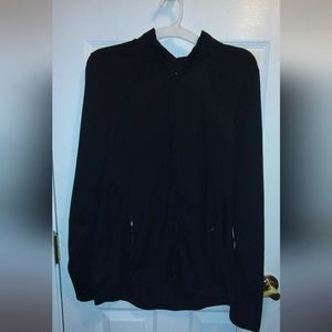 Grey full zip duo dry jacket sz L